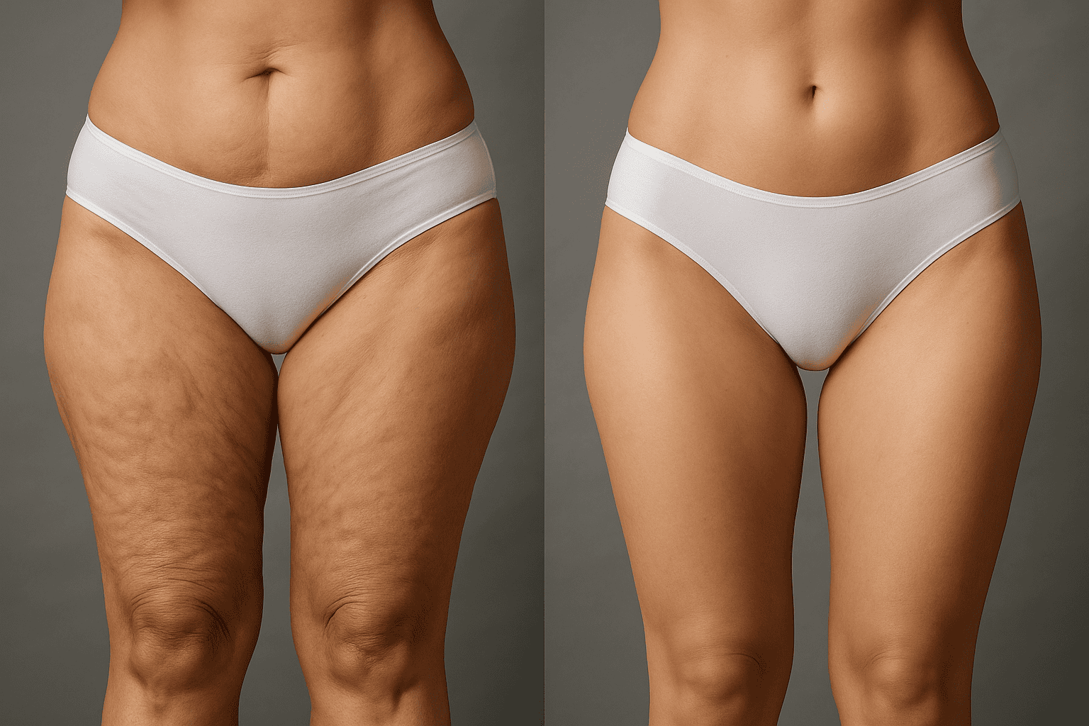Spiral lift before and after