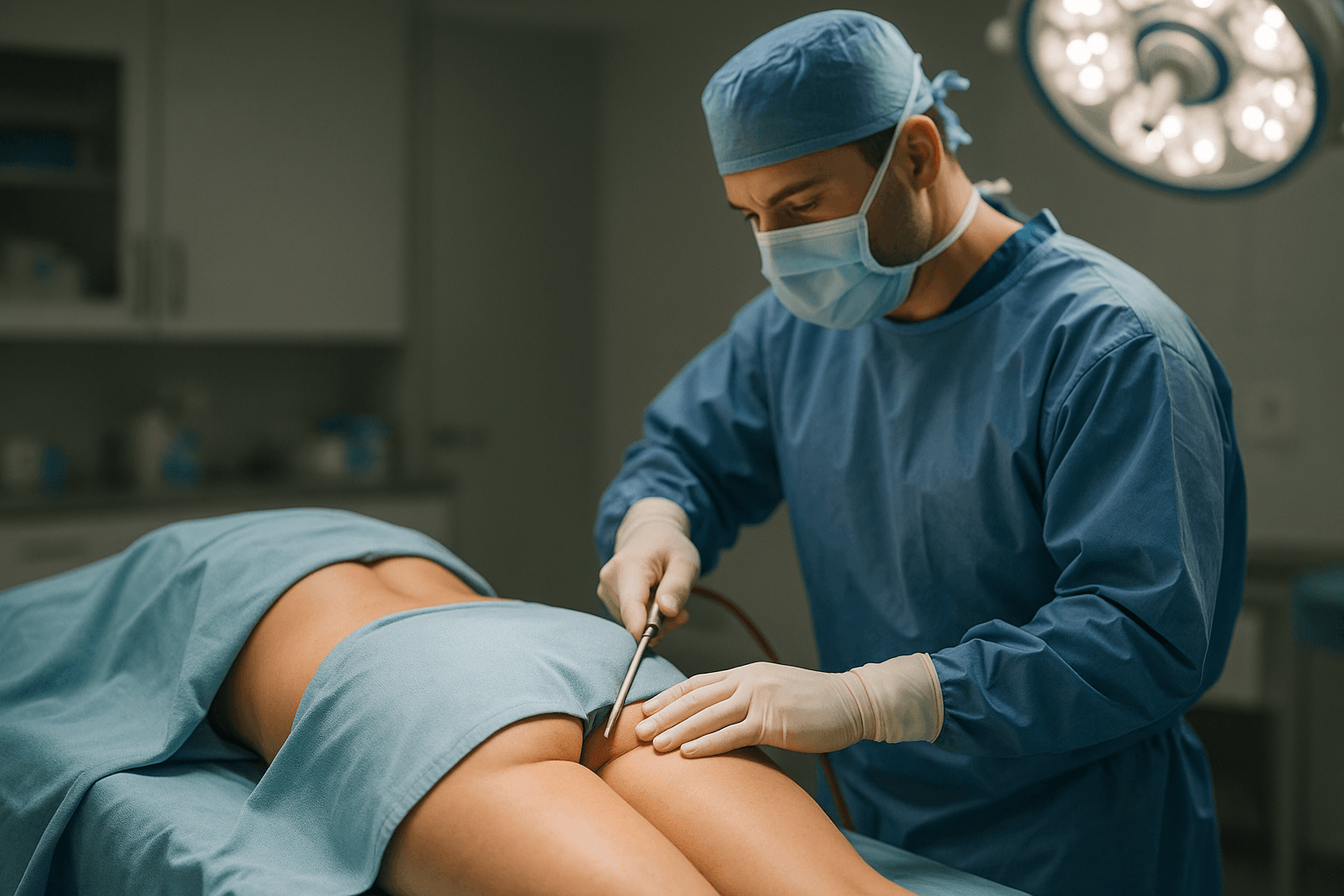 Brazilian butt lift surgery