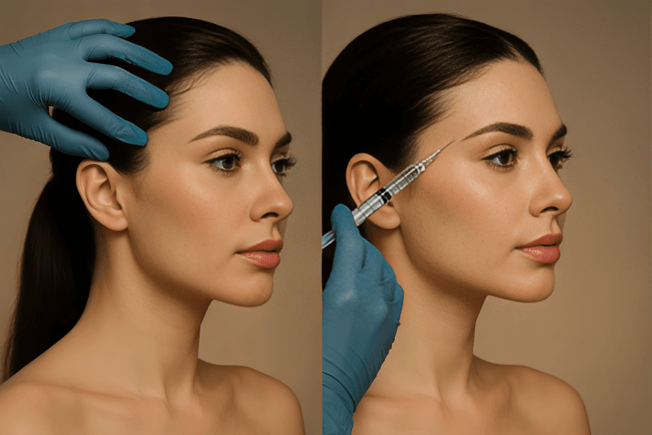 temple filler vs temple lift surgery