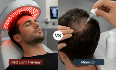 red light therapy vs minoxidil